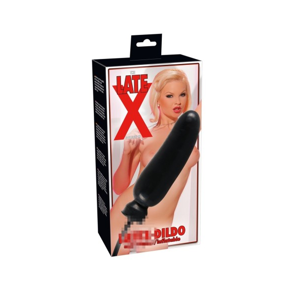 Dildo lateksowe pompowane 20 cm Latex