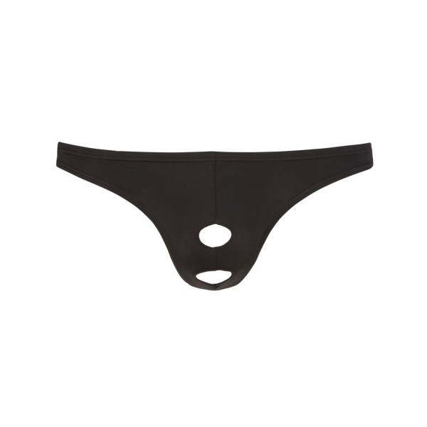 Stringi męskie z 2 otworami XL