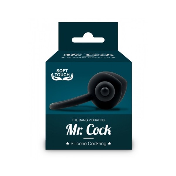 Silikonowy pierścień Mr. Cock z wibracjami