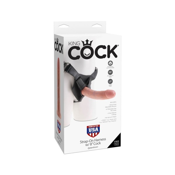 Strap on King Cock dł. 20,3cm