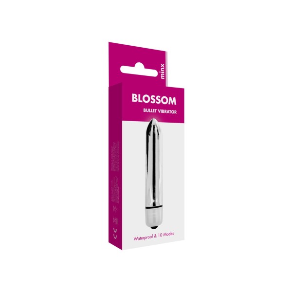 Miniwibrator Minx Blossom srebrny