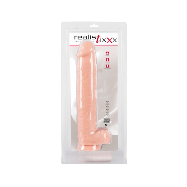 Dildo z przyssawką Real Giant 3XL 42 cm Realistixxx