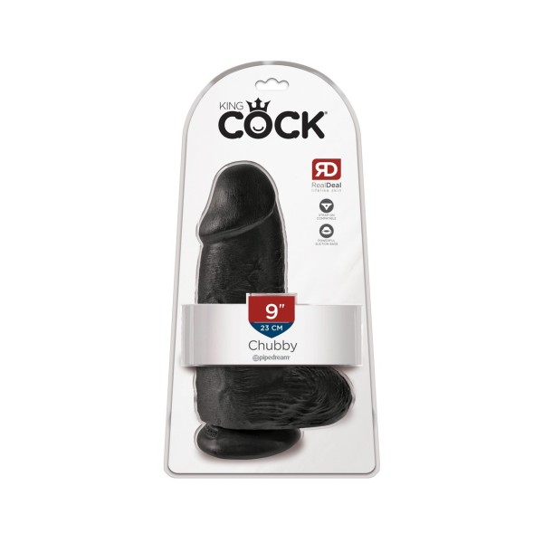 Dildo z przyssawką Chubby 23 cm King Cock