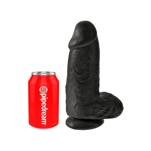 Dildo z przyssawką Chubby 23 cm King Cock