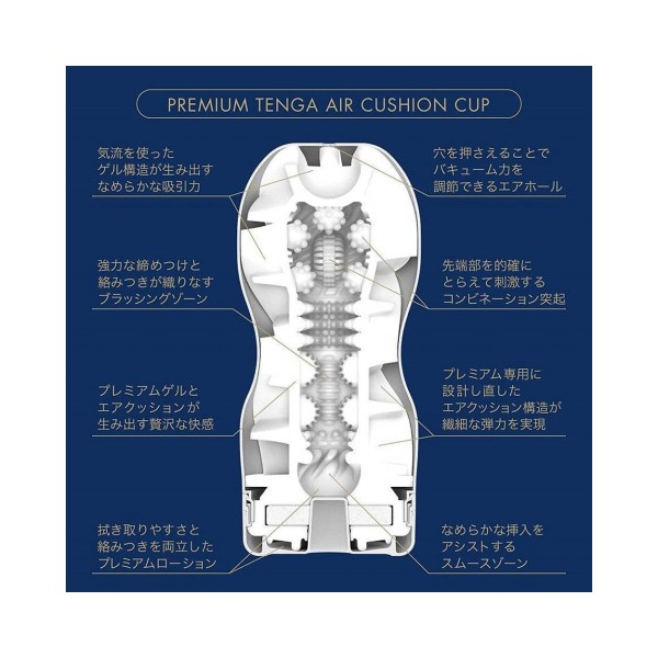 Masturbator Premium Air Flow Cup Tenga