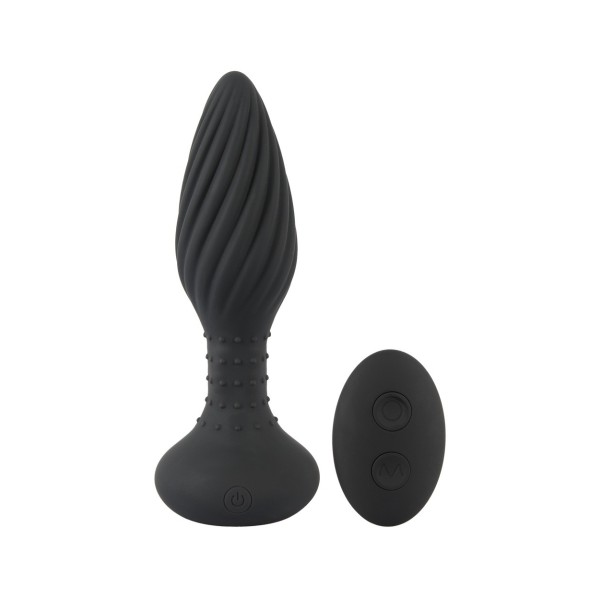 Korek analny z wibracjami 15,1 cm Anos