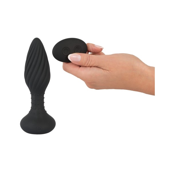 Korek analny z wibracjami 15,1 cm Anos