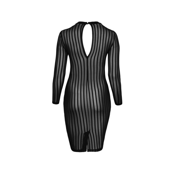 Sukienka Stripe 6XL Noir Handmade