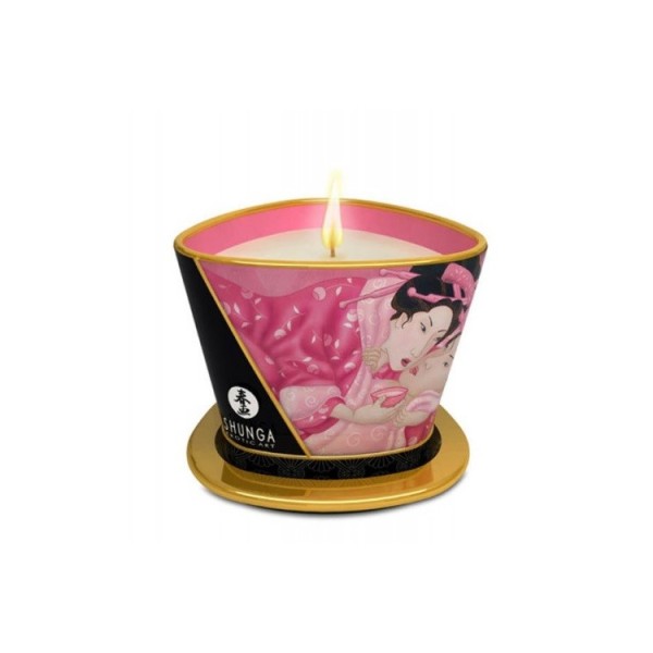 Świeca do masażu Aphrodisia Rose 170ml Shunga