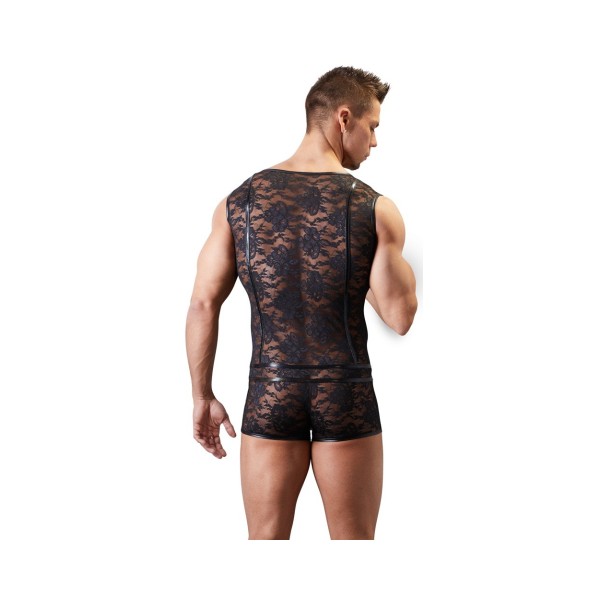 Body męskie koronkowe XL Svenjoyment