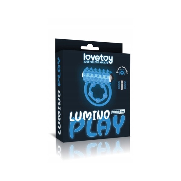Pierścień na penisa świecący w ciemności Lumino Play