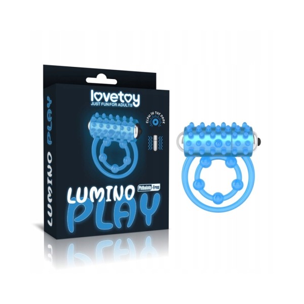 Pierścień na penisa świecący w ciemności Lumino Play