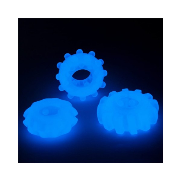 Pierścienie świecące w ciemności Lumino Play 3 szt.