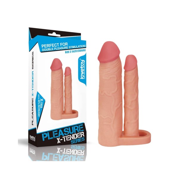 Nakładka Pleasure X-Tender Double Lovetoy