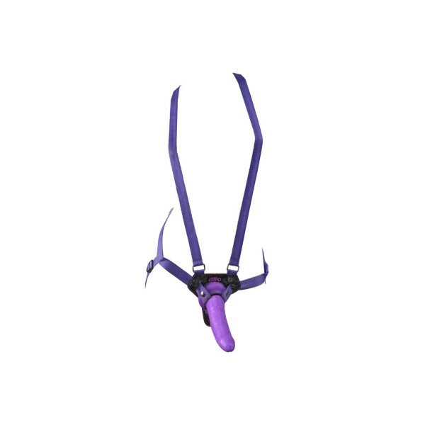 Dillio Strap on dildo fioletowe