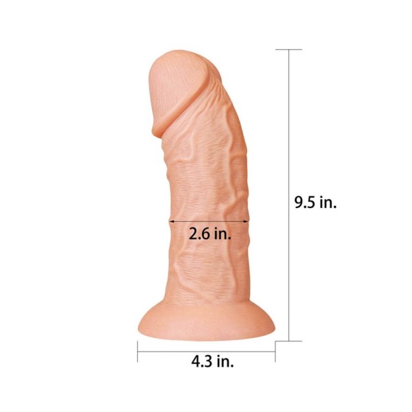 Dildo z przyssawką 24 cm Lovetoy