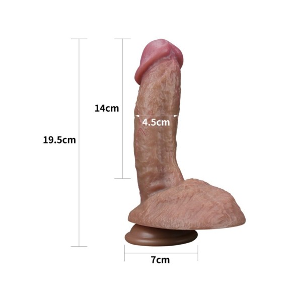 Dildo z przyssawką 19,5cm Lovetoy