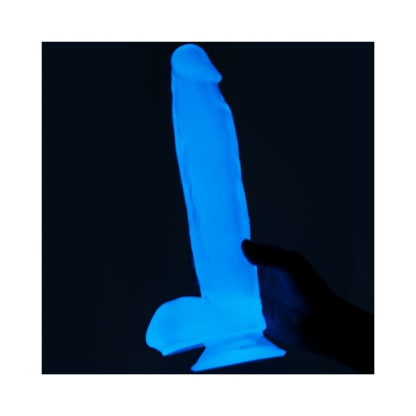 Dildo z przyssawką świecące w ciemności Lumino Play 26 cm Lovetoy