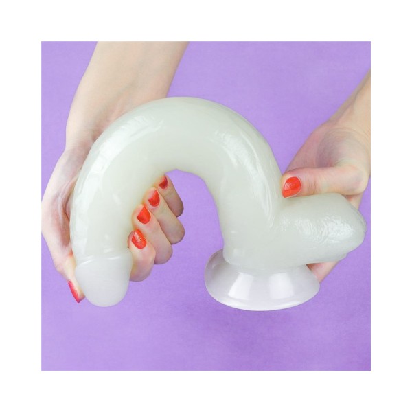 Dildo z przyssawką świecące w ciemności Lumino Play 26 cm Lovetoy