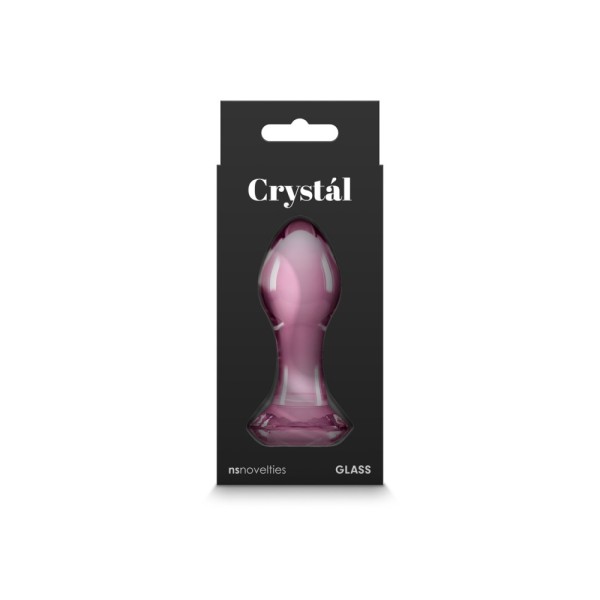 Korek analny Gem Pink 8,9cm Crystal