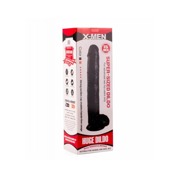 Ogromne dildo z przyssawką 38cm X-MEN