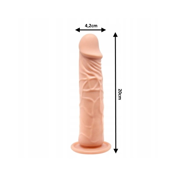 Sex Dildo REALISTYCZNY sztuczny penis 20cm