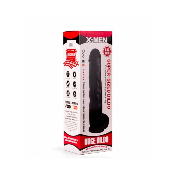 Dildo z przyssawką 40cm X-MEN