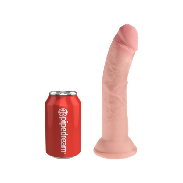 Dildo Triple Density 3D z przyssawką 20 cm King Cock