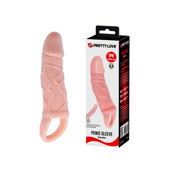 Nakładka na penisa Brayden 13,5cm LyBaile