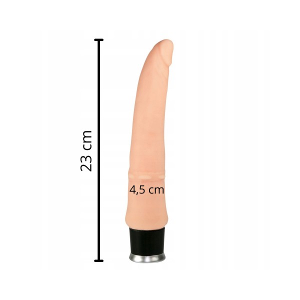 Wibrator analny 23cm Nature Skin