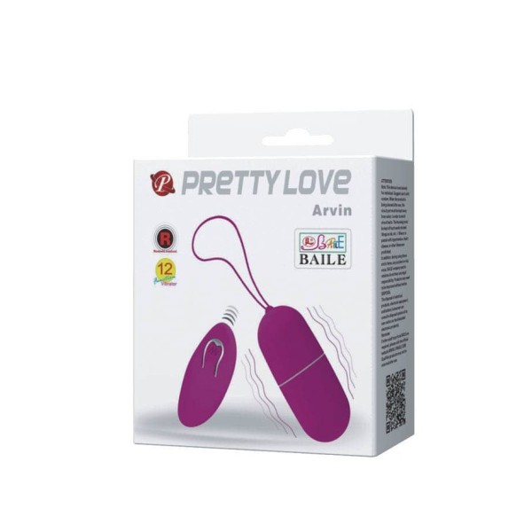 Jajeczko z wibracjami Arvin 7,5cm Pretty Love