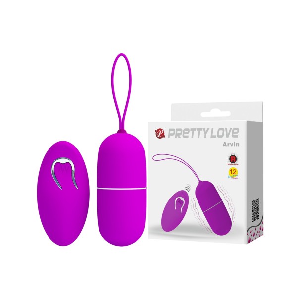 Jajeczko z wibracjami Arvin 7,5cm Pretty Love