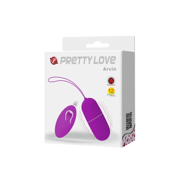 Jajeczko z wibracjami Arvin 7,5cm Pretty Love