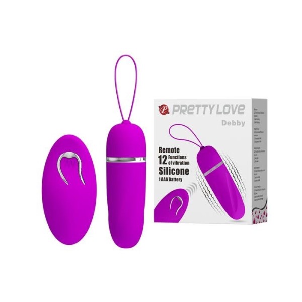 Jajeczko z wibracjami Debbie Pretty Love