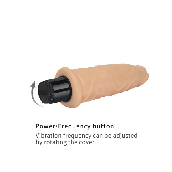 Wibrator Real Feel Cyberskin 19cm Lovetoy