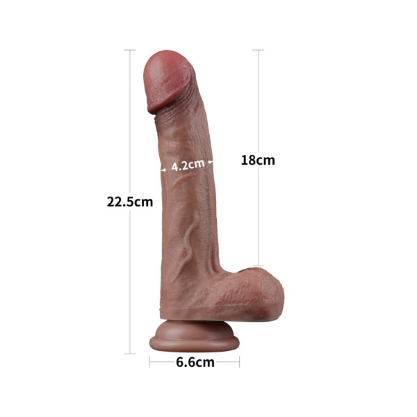 Dildo Dual Layered 22,5cm Lovetoy