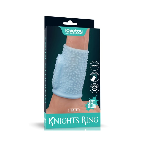 Pierścień na penisa Knights Drip z wibracjami Lovetoy