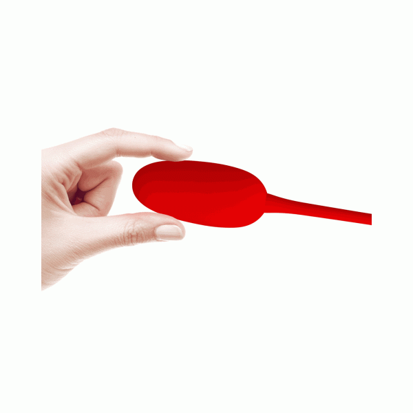 Jajeczko z wibracjami Knucker Red Pretty Love