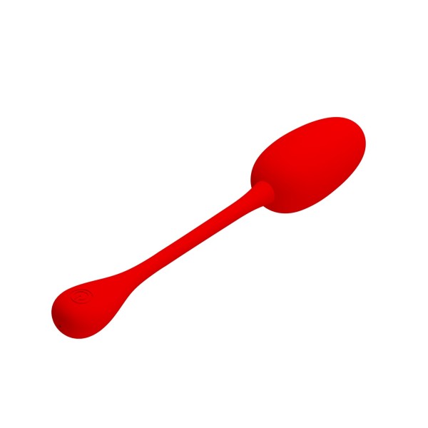 Jajeczko z wibracjami Knucker Red Pretty Love
