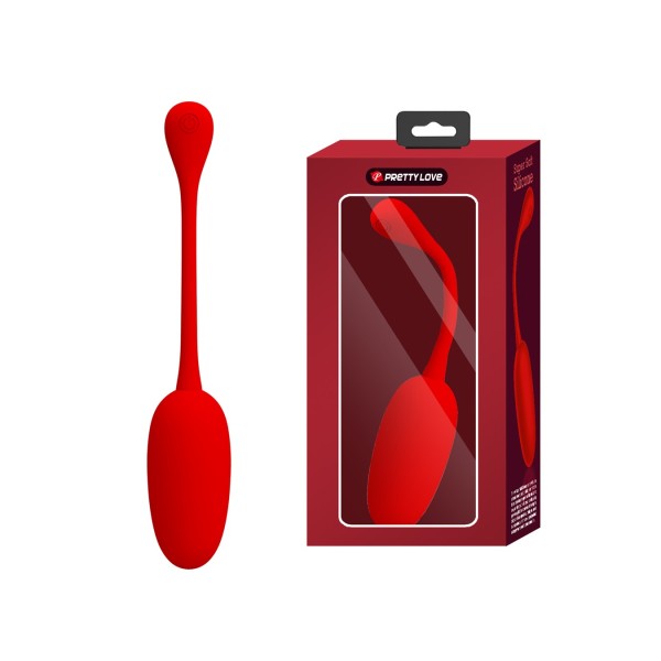 Jajeczko z wibracjami Knucker Red Pretty Love
