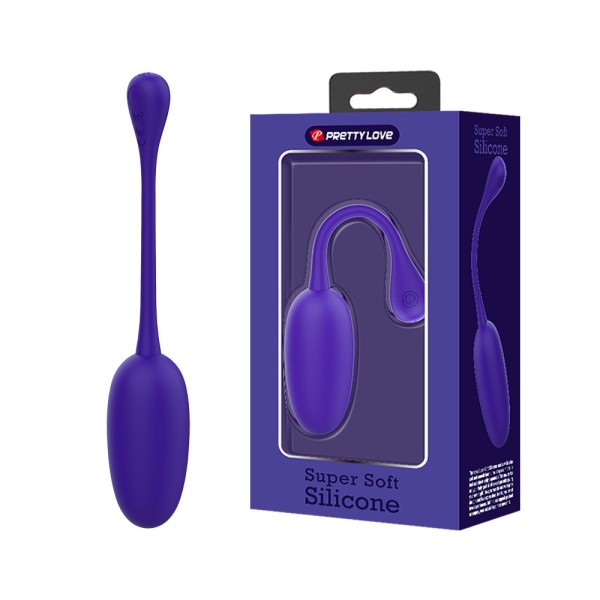 Jajeczko z wibracjami Knucker Purple Pretty Love