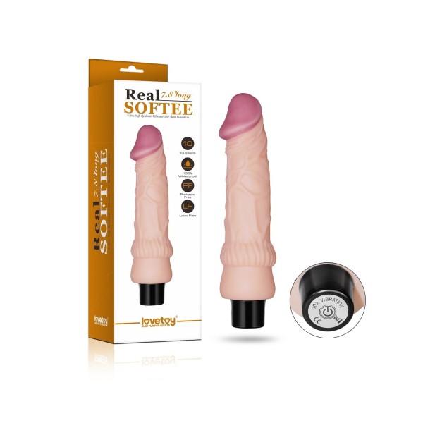 Wibrator Real Softee 19,8cm Lovetoy