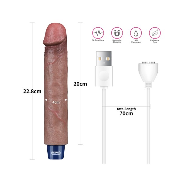 Wibrator Real Softee 22,8cm Lovetoy