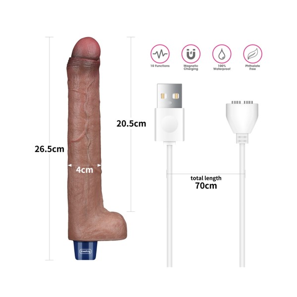 Wibrator Real Softee 26,5cm Lovetoy