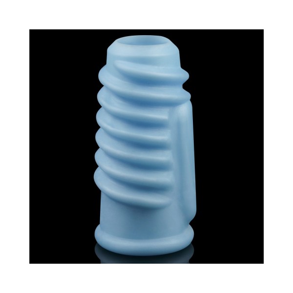 Pierścień na penisa Knights Spiral z wibracjami Lovetoy