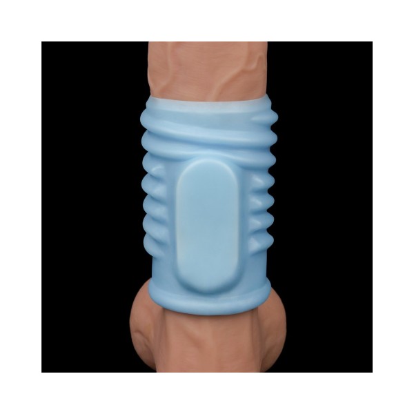 Pierścień na penisa Knights Spiral z wibracjami Lovetoy