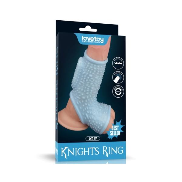 Pierścień na penisa Knights Wave z wibracjami Lovetoy