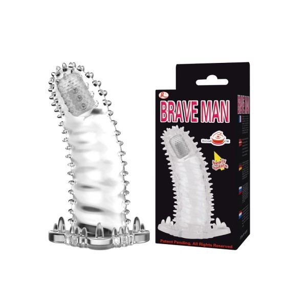 Nakładka na penisa Brave Man 14cm LyBaile