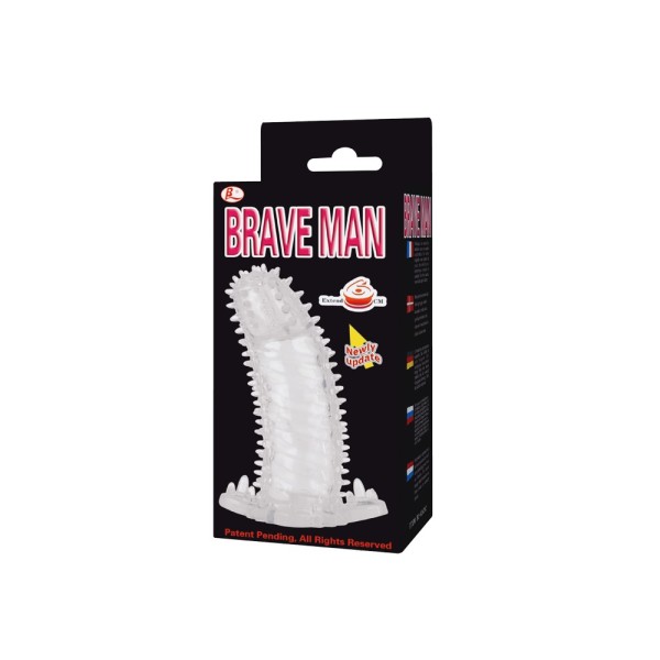 Nakładka na penisa Brave Man 13cm LyBaile