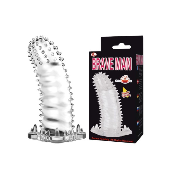 Nakładka na penisa Brave Man 13cm LyBaile